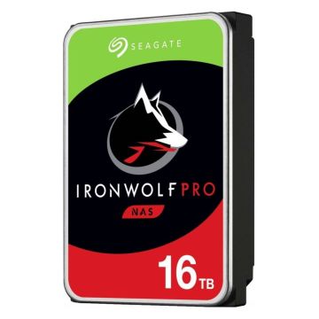 Seagate IronWolf Pro ST16000NE000 interne harde schijf 16 TB 7200 RPM 256 MB 3.5" SATA III (ST16000NE000) thumbnail