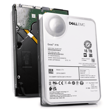 Seagate Dell/Seagate Exos X16 ST16000NM005G 039XRY 16TB 7.2K RPM SATA 6Gb/s 512e CMR 3.5in Hard Drive (ST16000NM005G) thumbnail