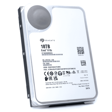 Seagate Exos X18z Host Managed SMR ST18000NM000G 18TB 7.2K RPM SATA 6Gb/s 512e 3.5in Hard Drive (ST18000NM000G) thumbnail
