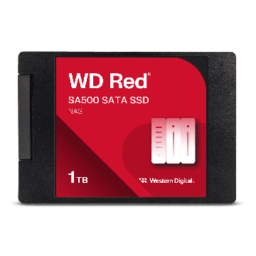 Western Digital WD Red SA500 WDS100T1R0A - SSD - 1TB - intern - 2.5 (6,4 cm) - SATA 6Gb/s (WDS100T1R0A) (WDS100T1R0A) thumbnail