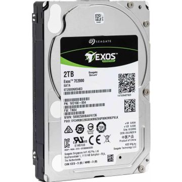 Seagate Exos 7E2000 ST2000NX0403 2TB 7.2K RPM SATA 6Gb/s 512n 128MB 2.5 Hard Drive (ST2000NX0403) thumbnail