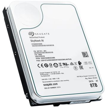 Seagate Skyhawk Surveillance ST8000VE0008 8TB 7.2K RPM SATA 6Gb/s 512e 3.5in Hard Drive (ST8000VE0008) thumbnail