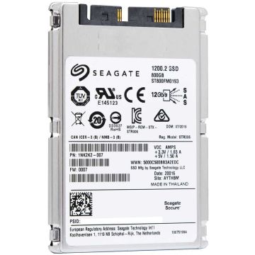 Seagate 1200.2 ST800FM0193 800GB SAS 12Gb/s 1.8 SED Solid State Drive (ST800FM0193) thumbnail