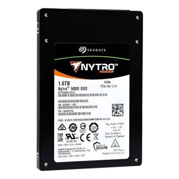 Seagate Nytro 5000 XP1600HE10012 1.6TB PCIe Gen 3.0 x4 4GB/s 2.5 SED Mixed Use Solid State Drive (XP1600HE10012) thumbnail