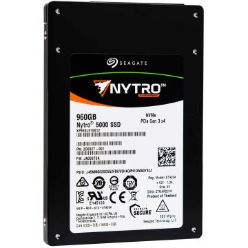 Seagate Nytro 5000 XP960LE10012 960GB PCIe Gen 3.0 x4 4GB/s 2.5 SED Read Intensive Solid State Drive (XP960LE10012) thumbnail