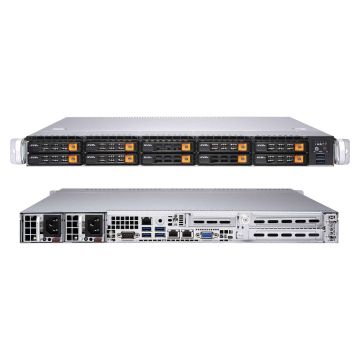 Super Micro Supermicro AS-1114S-WN10RT 1U Server AMD EPYC 7742 64-Core 16x DDR4 DIMM 10x Front 2.5 Bay 2x750W Refurbished (AS-1114S-WN10RT-REF) thumbnail