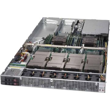 Super Micro Supermicro AS-2114GT-DNR 2U 2-Node GPU Server 2x AMD EPYC 7352 24-Core 16x DDR4 DIMM 4x NVMe Bay 2x2600W X710 Refurb (AS-2114GT-DNR-REF) thumbnail