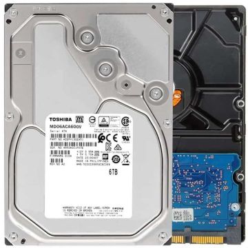 Toshiba MD06 MD06ACA600V 6TB 7.2K RPM SATA 6Gb/s 512e 3.5in Hard Drive (MD06ACA600V) thumbnail