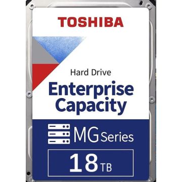Toshiba MG09 MG09SCP18TA HDEPYA0SMB51 18TB 7.2K RPM SAS 12Gb/s 512e SED 3.5in Hard Drive (MG09SCP18TA) thumbnail