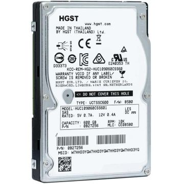 Western Digital HGST Ultrastar C10K1200 HUC101212CSS601 0B28521 1.2TB 10K RPM SAS 6Gb/s 64MB 2.5 TCG Hard Drive (HUC101212CSS601_0B28521) thumbnail