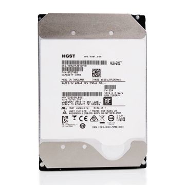 Western Digital HGST Ultrastar He10 HUH721010ALE601 0F27605 10TB 7.2K RPM SATA 6Gb/s 512e 256MB 3.5 SED Hard Drive (HUH721010ALE601) thumbnail