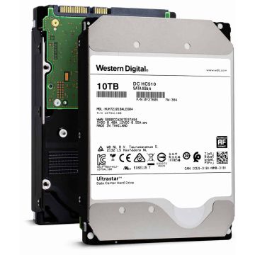Western Digital Ultrastar DC HC510 HUH721010ALE604 0F27606 10TB 7.2K RPM SATA 6Gb/s 512e 256MB 3.5 SE Hard Drive (HUH721010ALE604-0F27606_WD) thumbnail