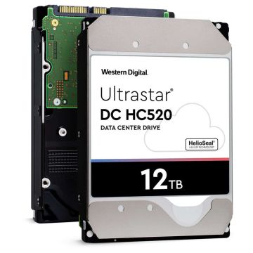Western Digital Ultrastar DC HC520 HUH721212ALE600 0F29608 12TB 7.2K RPM SATA 6Gb/s 512e Power-Disable 3.5in Hard Drive (HUH721212ALE600-0F29608_PWR) thumbnail