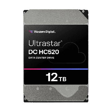 Western Digital Ultrastar DC HC520 HUH721212ALE604 0F29597 12TB 7.2K RPM SATA 6Gb/s 512e SE Power Disable Pin 3.5in Hard Drive (HUH721212ALE604-0F29597_PWR) thumbnail