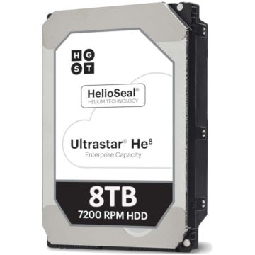Western Digital HGST Ultrastar He8 HUH728080AL4200 0F23651 8TB 7.2K RPM SAS 12Gb/s 4Kn 3.5in Hard Drive (HUH728080AL4200) thumbnail