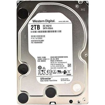 Western Digital Ultrastar DC HA210 HUS722T2TALA604 1W10002 2TB 7.2K RPM SATA 6Gb/s 512n 3.5in Hard Drive (HUS722T2TALA604) thumbnail