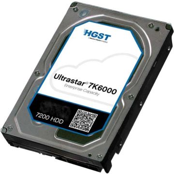 Western Digital HGST Ultrastar 7K6000 HUS726020AL5214 0F22819 2TB 7.2K RPM SAS 12Gb/s 512e 128MB 3.5 SE Hard Drive (HUS726020AL5214) thumbnail