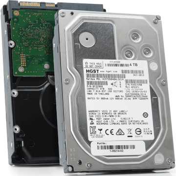 Western Digital HGST Ultrastar 7K6000 HUS726040ALS214 4TB 7.2K RPM SAS 12Gb/s 512n 128MB 3.5 SE Hard Drive (HUS726040ALS214) thumbnail
