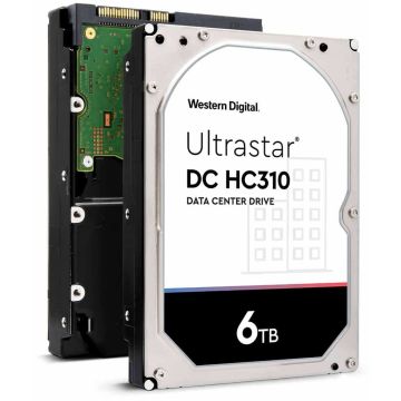 Western Digital Ultrastar DC HC310 HUS726T6TAL5204 0B36073 6TB 7.2K RPM SAS 12Gb/s 512e 256MB 3.5 SE Hard Drive (HUS726T6TAL5204_0B36073) thumbnail
