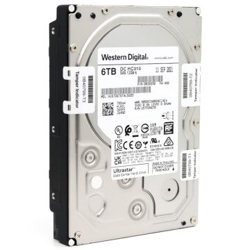 Western Digital Ultrastar DC HC310 HUS726T6TAL5205 0B36050 6TB 7.2K RPM SAS 12Gb/s SED-FIPS 3.5in Hard Drive (HUS726T6TAL5205) thumbnail