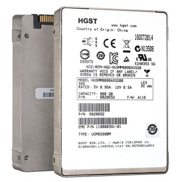 Western Digital HGST SSD800MM HUSMM8080ASS200 0B28652 800GB SAS 12Gb/s Write Intensive MLC 2.5in Solid State Drive (HUSMM8080ASS200) thumbnail