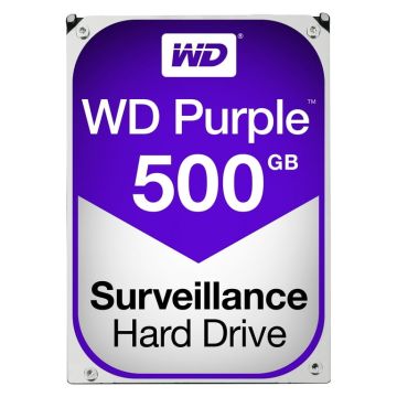 Western Digital Purple WD05PURZ 500GB 5.4K RPM SATA 6Gb/s 3.5 Hard Drive (WD05PURZ) thumbnail