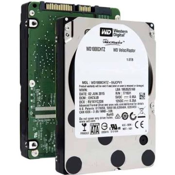Western Digital VelociRaptor WD1000CHTZ 1TB 10K RPM SATA 6Gb/s 64MB 2.5 Hard Drive (WD1000CHTZ) thumbnail