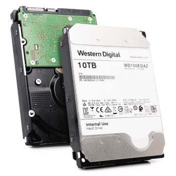 Western Digital WD100EDAZ-11F3RA0 10TB 5.4K RPM SATA 6Gb/s 512e 3.5in Hard Drive (WD100EDAZ) thumbnail