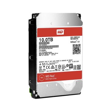 Western Digital Red WD100EFAX 10TB 5.4K RPM SATA 6Gb/s 3.5 Hard Drive (WD100EFAX) thumbnail