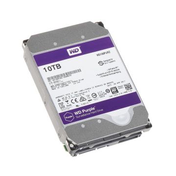 Western Digital Purple WD100PURZ 10TB 5.4K RPM SATA 6Gb/s 3.5 Hard Drive (WD100PURZ) thumbnail