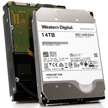 Western Digital Internal Use WD140EDGZ 14TB 7.2K RPM SATA 6Gb/s 512e NAS 3.5in Hard Drive (WD140EDGZ) thumbnail