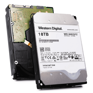 Western Digital WD180EDFZ 18TB 5.4K RPM SATA 6Gb/s 512e 3.5in Hard Drive (WD180EDFZ_PWR) thumbnail
