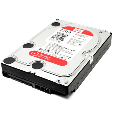 Western Digital Red WD20EFRX 2TB 5.4K RPM SATA 6Gb/s 3.5 NAS Hard Drive (WD20EFRX) thumbnail
