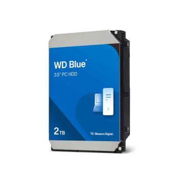 Western Digital Blue WD20EZAZ 2TB 5.4K RPM SATA 6Gb/s 512e 256MB 3.5 Hard Drive (WD20EZAZ) thumbnail
