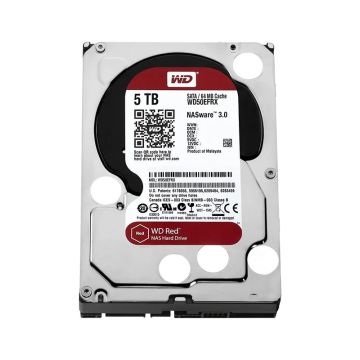Western Digital Red WD50EFRX 5TB 5.4K RPM SATA 6Gb/s 3.5 Hard Drive (WD50EFRX) thumbnail