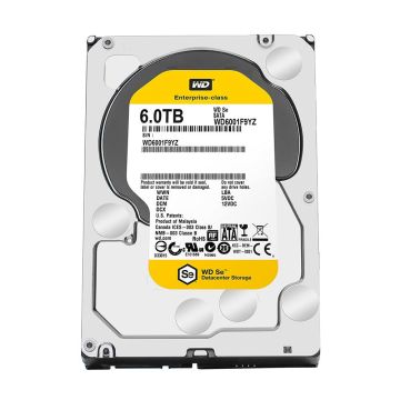 Western Digital Se WD6001F9YZ 6TB 7.2K RPM SATA 6Gb/s 128MB 3.5 Hard Drive (WD6001F9YZ) thumbnail