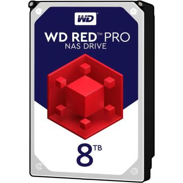 Western Digital Red Pro WD8001FFWX 8TB 7.2K RPM SATA 6Gb/s 3.5 Hard Drive (WD8001FFWX) thumbnail