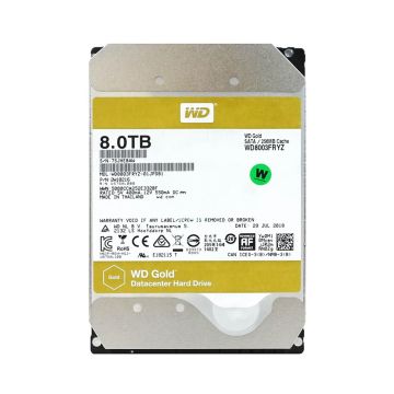 Western Digital Gold WD8003FRYZ 8TB 7.2K RPM SATA 6Gb/s 3.5 Hard Drive (WD8003FRYZ) thumbnail