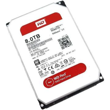 Western Digital Red WD80EFZX 8TB 5.4K RPM SATA 6Gb/s 3.5 Hard Drive (WD80EFZX) thumbnail