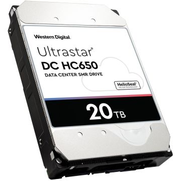 Western Digital Ultrastar DC HC650 WSH722020ALN6L4 20TB 7.2K RPM SATA 6Gb/s 4Kn 3.5in Hard Drive (WSH722020ALN6L4) thumbnail