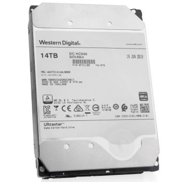 Western Digital Ultrastar DC HC530 WUH721414ALN600 0F31100 14TB 7.2K RPM SATA 6Gb/s 4Kn 3.5in Hard Drive (WUH721414ALN600) thumbnail