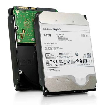 Western Digital Ultrastar DC HC530 WUH721414ALN600 14TB 7.2K RPM SATA 6Gb/s 4Kn Power Disable 3.5in Hard Drive (WUH721414ALN600_PWR) thumbnail