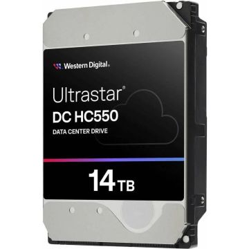 Western Digital Ultrastar DC HC550 WUH721814AL5204 0F38528 14TB 7.2K RPM SAS 12Gb/s 512e 3.5in Hard Drive (WUH721814AL5204) thumbnail