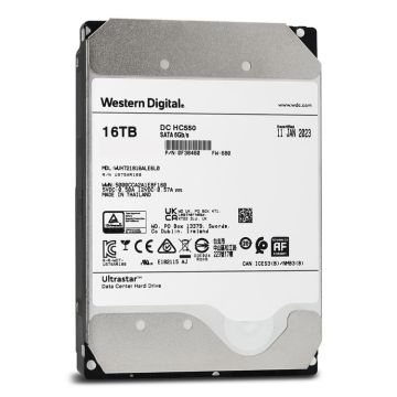 Western Digital Ultrastar DC HC550 WUH721816ALE6L0 0F38460 16TB 7.2K RPM SATA 6Gb/s 512e ISE 3.5in Hard Drive (WUH721816ALE6L0) thumbnail
