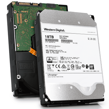 Western Digital Ultrastar DC HC550 WUH721818AL4204 0F38303 18TB 7200 RPM SAS 12Gb/s 3.5in Hard Drive (WUH721818AL4204) thumbnail