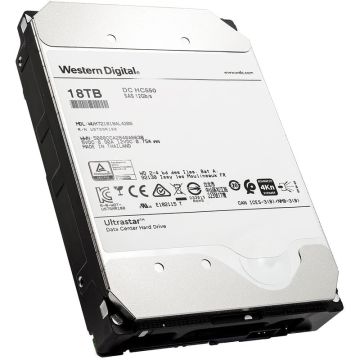 Western Digital Ultrastar DC HC550 WUH721818AL4206 0F38314 18TB 7.2K RPM SAS 12Gb/s 4Kn 3.5in Hard Drive (WUH721818AL4206) thumbnail