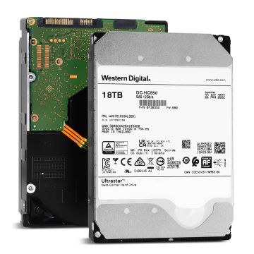 Western Digital Ultrastar DC HC550 WUH721818AL5201 0F38352 18TB 7.2K RPM SAS 12Gb/s SED 3.5in Hard Drive (WUH721818AL5201) thumbnail