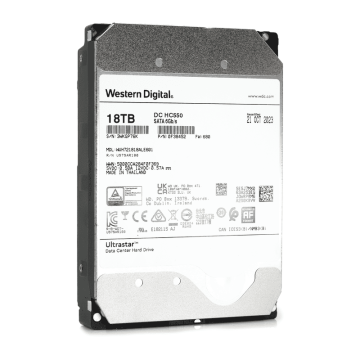 Western Digital Ultrastar DC HC550 WUH721818ALE601 0F38452 18TB 7.2K RPM SATA 6Gb/s 512e TCG-Enterprise SED Power Disable 3.5in  (WUH721818ALE601-0F38452_PWR) thumbnail