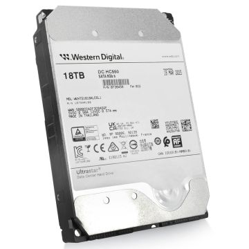 Western Digital Ultrastar DC HC550 WUH721818ALE6L1 0F38458 18TB 7.2K RPM SATA 6Gb/s 512e SED TCG-Enterprise 3.5in Hard Drive (WUH721818ALE6L1) thumbnail
