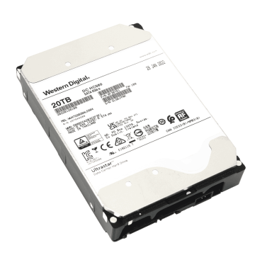 Western Digital Ultrastar DC HC560 WUH722020ALE604 0F38761 20TB 7.2K RPM SATA 6Gb/s 512e 3.5in Recertified Hard Drive (WUH722020ALE604-0F38761_PWR-REC) thumbnail